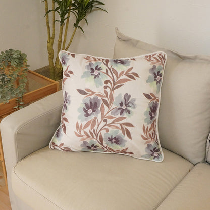 起毛×ボア素材の温かい北欧デザインクッションカバー グレー