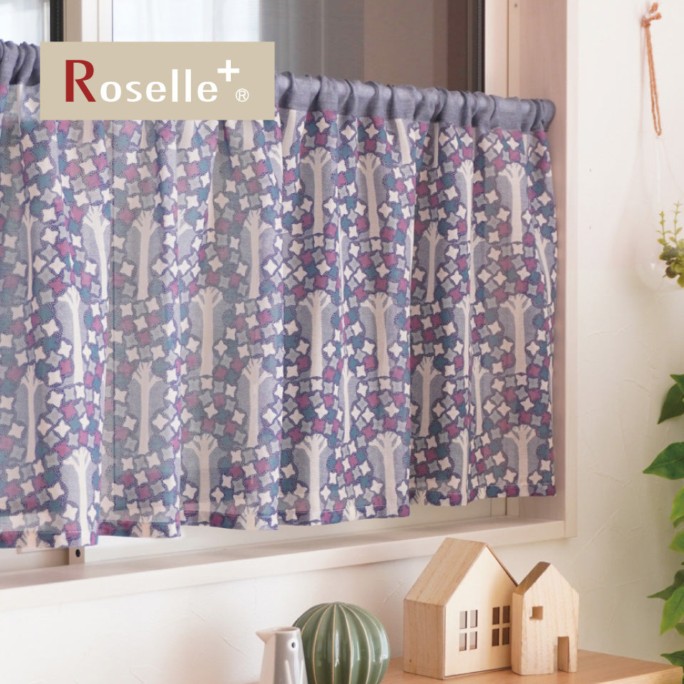 レース生地カフェカーテン