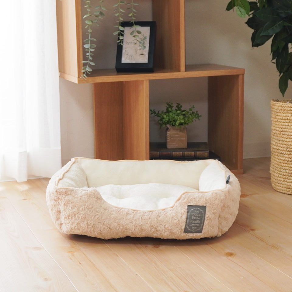 SRファー スクエアベッド