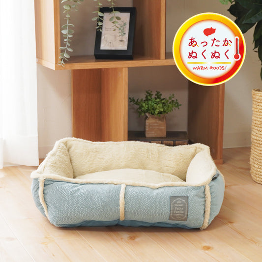 SRムー　スクエアベッド（ブルー）