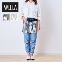 北欧テイスト 動きやすい腰エプロン｜Vヴァルガルド ギャルソンエプロン