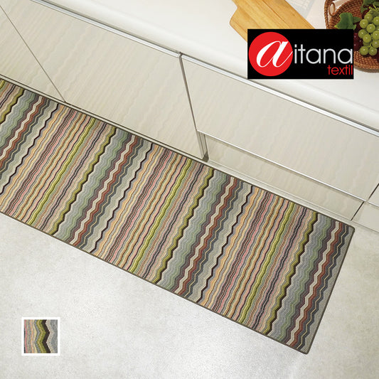 スペイン直輸入AITANA社製のカラフルな色使いがおしゃれキッチンマット