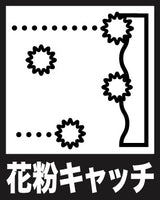カーテン機能マークの説明