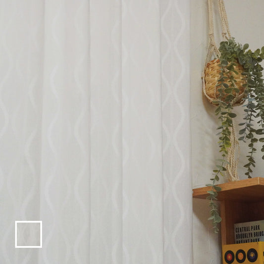 既製カーテン エーデルレースW-1