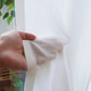真っ白のしっかりした生地