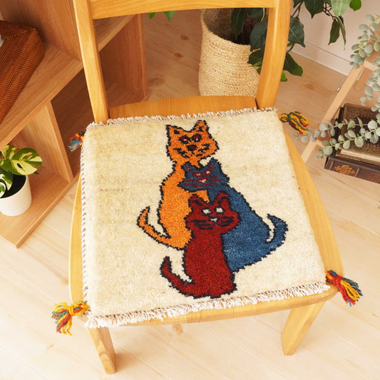 ミニギャッベ 座布団サイズ