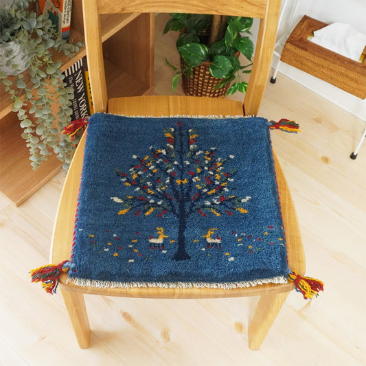 ミニギャッベ 座布団サイズ-1