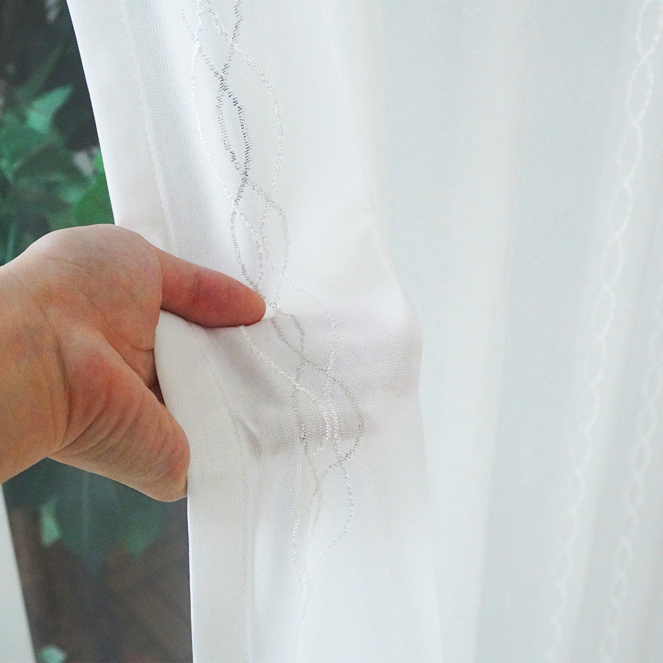 既製カーテン ホリデーレース