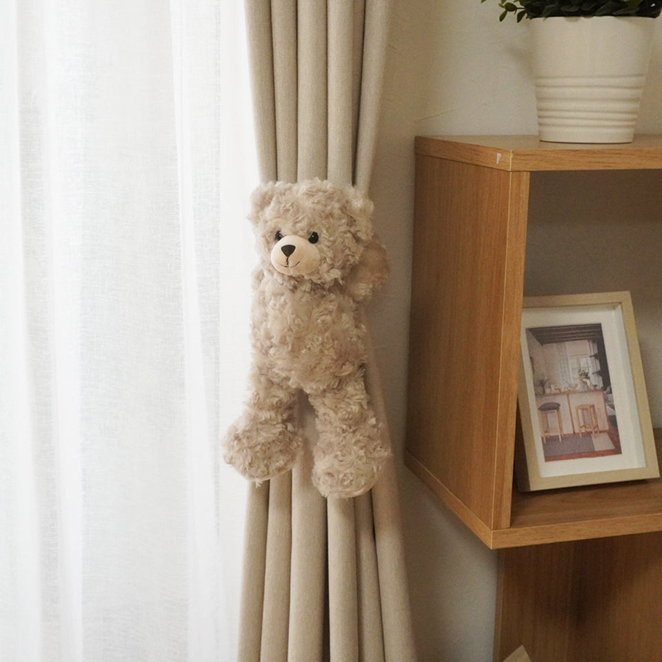 かわいいアニマルデザイン ふんわり癒しのぬいぐるみ型｜ハグハグタッセル ベアー使用例