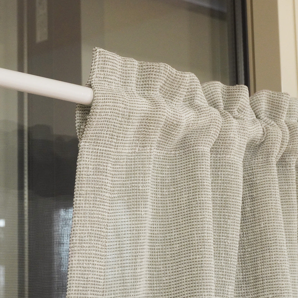 ふわふわフリルカフェカーテン フーリン