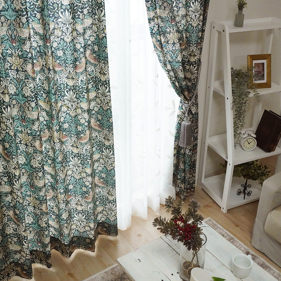 オーダー｜ウィリアム・モリス代表作 鳥と草花が描かれたクラシック