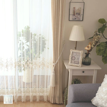 レースカーテン　クレタ-1