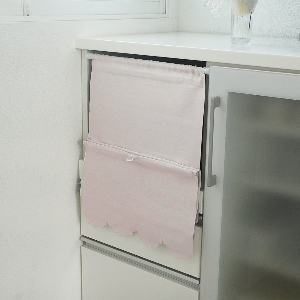 つっぱり式で取付簡単 丈調節可能｜防炎・遮熱・遮光2級｜マグネットシェード Nマーベル｜アイボリー