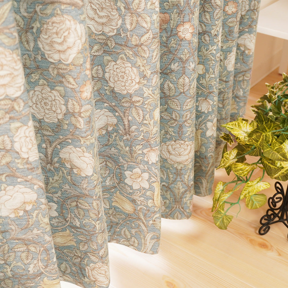 既製｜ウィリアム・モリス風 クラシカルなボタニカル柄とニュアンス