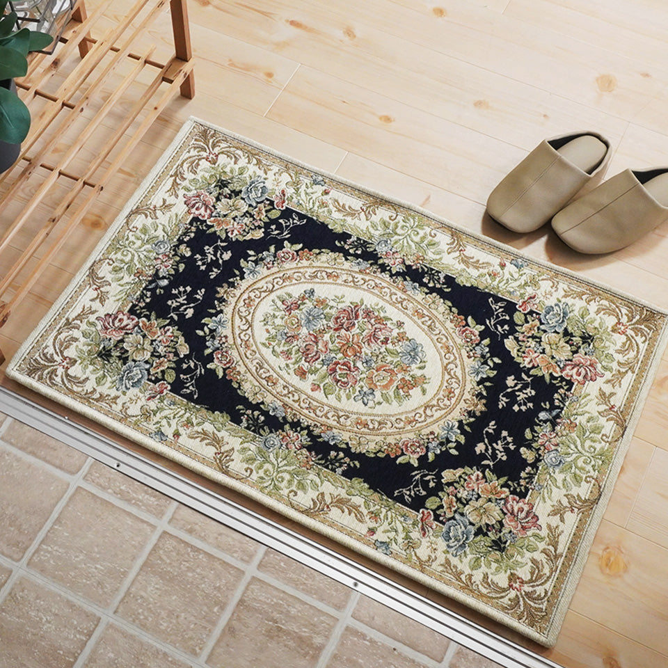 シェニール糸の高級感ある玄関マット｜ミラーノーブル 玄関マット