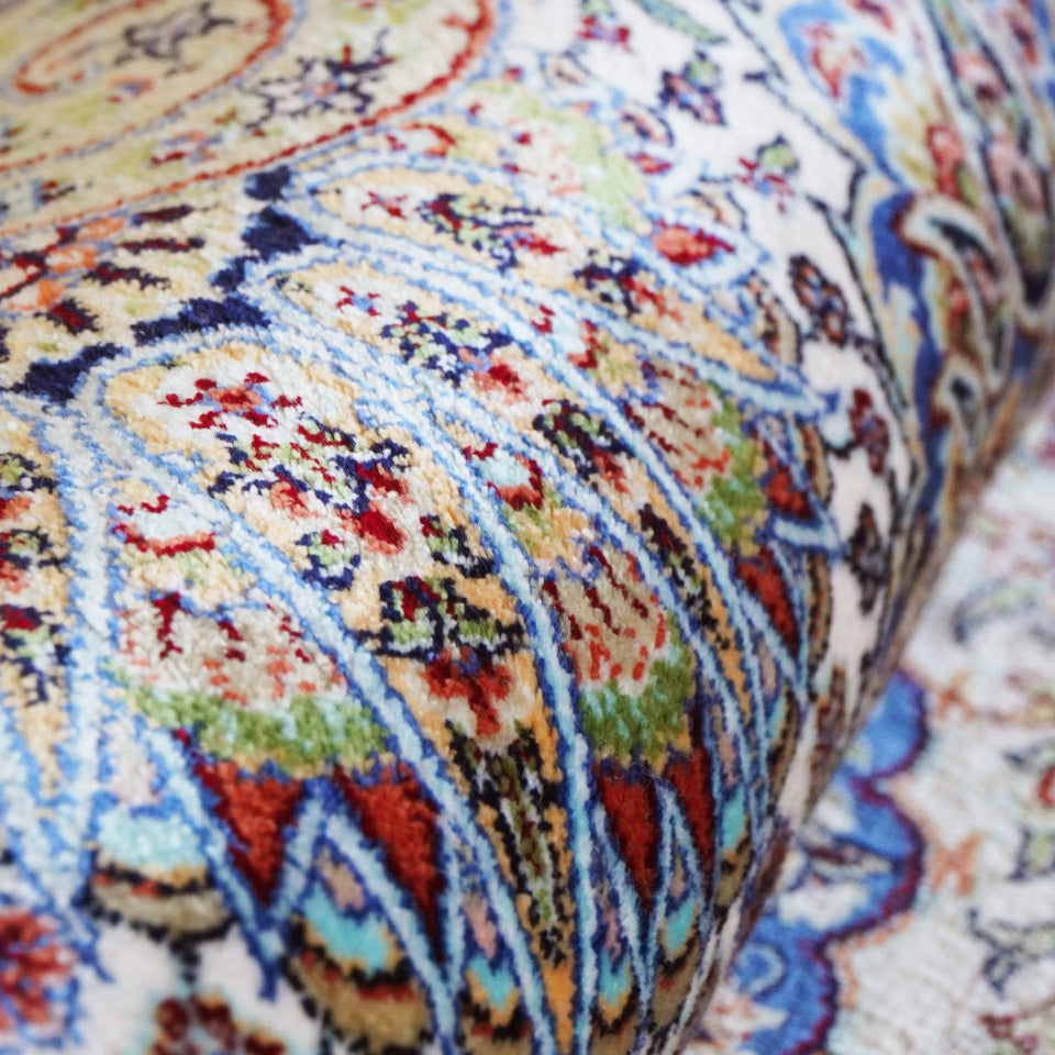 モダールレーヨンラグ 最高級密度450万ポイント（450万ノット）ウールににた吸湿性・放質性