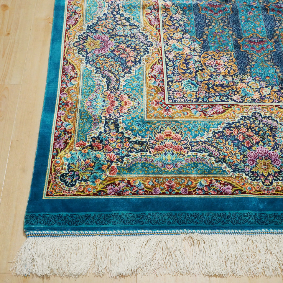 モダールレーヨンラグ 最高級密度450万ポイント（450万ノット）肌触りの良いシルクタッチ