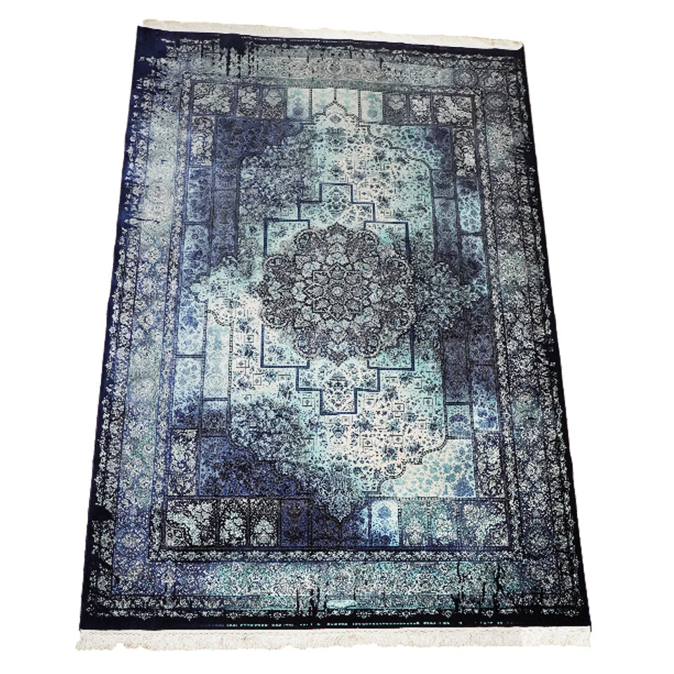 モダールレーヨンラグ 最高級密度450万ポイント（450万ノット）高級ペルシャ絨毯