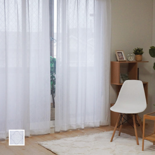 モロッカン柄おしゃれデザイン 花粉キャッチ＆ミラー 