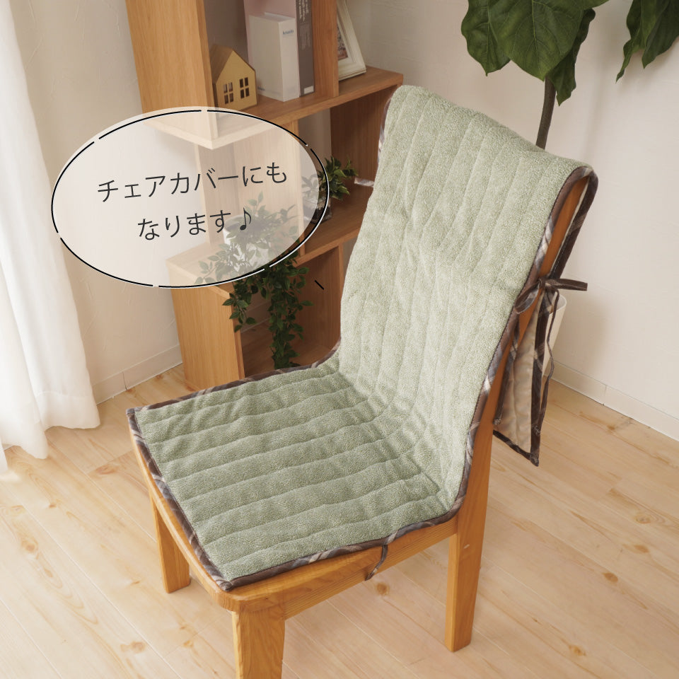 ダイニングチェアカバーにもなるベンチシート