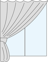 カーテンの開き方 開き方の種類