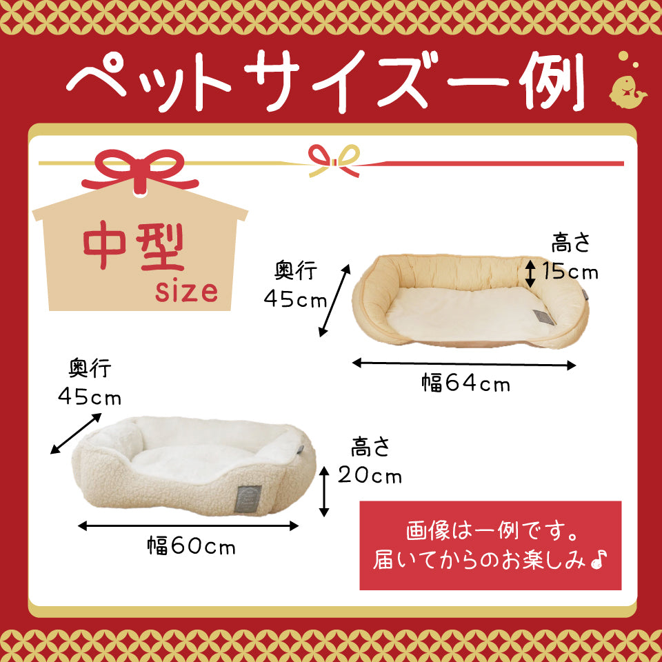 ペットサイズ一例｜中型サイズ｜