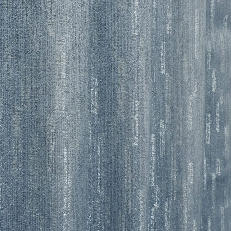 裏地付き遮光1級モダンデザインのシンプルカーテン ネイビー ラメ感のある生地