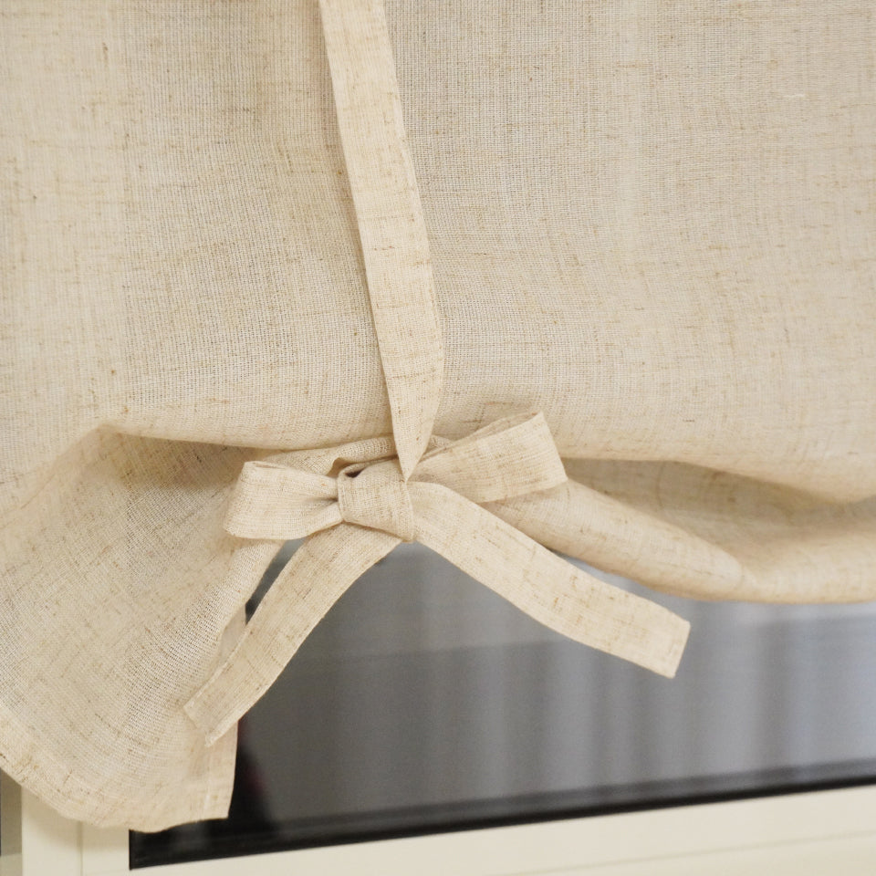 リボン結びで丈調節できるリボンアップ