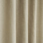 防炎・遮光2級の無地カーテン ベージュ 生地アップ