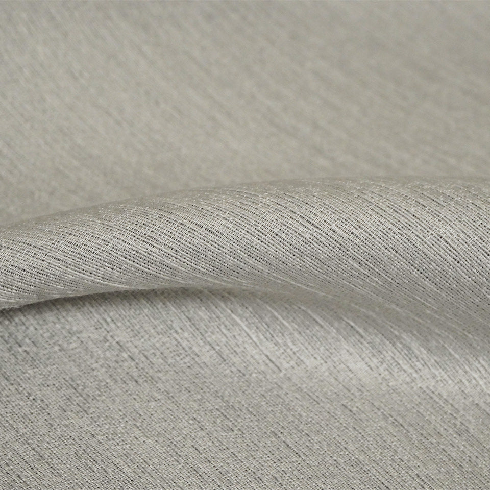 防炎・遮光2級の無地カーテン ライトグレー 生地感