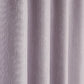 防炎・遮光2級の無地カーテン パープル 生地アップ